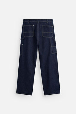 CARPENTER STRAIGHT-LEG JEANS - Zara фото 28