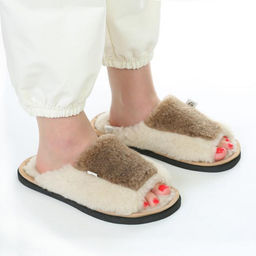 Тапочки-папуче арт. М5/02-01 Альпака