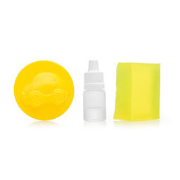 Мыло своими руками цветное, в банке "Ананас"