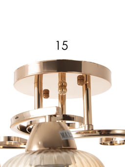 Люстра 20133/3, 3хE27, 60 Вт, золото