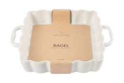 Форма для запекания, 26х26 см, керамика, квадратная, белая, в крапинку, Bagel - Anna lafarg фото 4