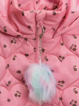 ACOOLA / Куртка детская для девочек Cesare розовый  фото 4
