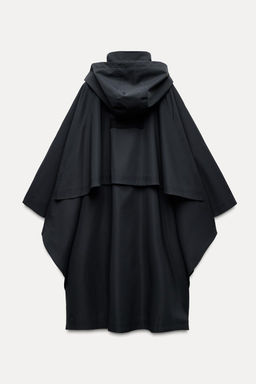 WATER-REPELLENT OVERSIZED CAPE ZW COLLECTION - Zara фото 4