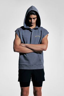 Sudadera de deporte sin mangas Loose Fit - H&m фото 3