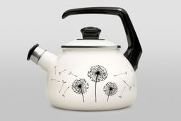 ЧАЙНИК СО СВИСТКОМ, БАКЕЛИТОВОЙ РУЧКОЙ ОДУВАНЧИК 2,5 Л