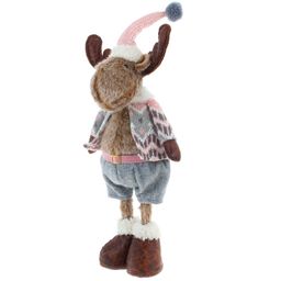 Игрушка набивная "Олень", L20 W12 H55/37 см, 2в.