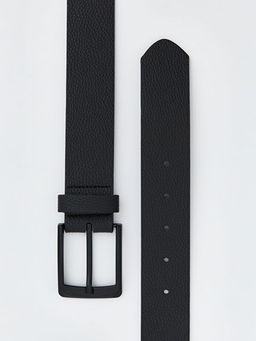 Deri G?r?n?ml? Erkek Kemer