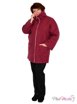 Пальто Модель №517 размеры 44-80 - Plusmoda фото 8