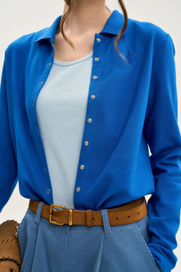 Джемпер GO F1013/19-02.164-170 василек - Pirs фото 5