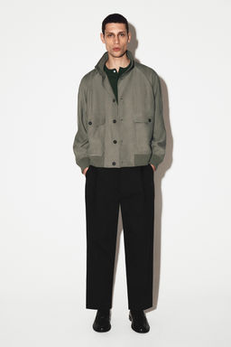 PANTAL?N DE PINZAS TAPERED LEG RELAXED FIT - H&m фото 8
