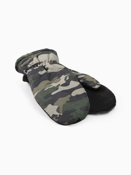 Варежки зимние мужские, размер 25 см, хаки