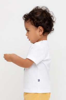 КР 302749/белый к564 фуфайка (футболка) д/мал яс - Crockid фото 4