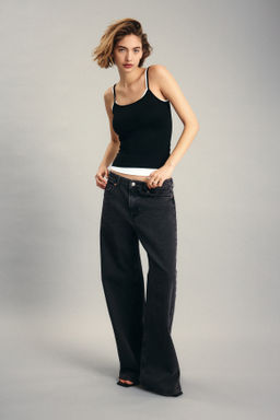 Wide High Waist Jeans - H&m фото 18