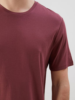 Bisiklet Yaka Penye Erkek Ti??rt