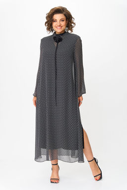 Платье Svetlana Style 2129 черный зигзаг