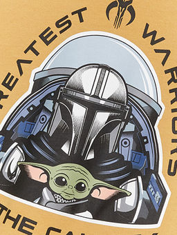 Bisiklet Yaka Star Wars Bask?l? Uzun Kollu Erkek ?ocuk Sweatshirt - Waikiki фото 3