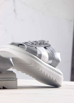 Босоножки 2029.2525gr. Серый белый ибица