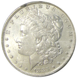 Монета 1 доллар 1883 года O США Доллар Моргана
