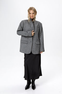 Жакет Pirs 6256 серый меланж