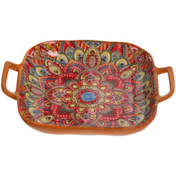 Форма керамическая для запекания "Марракеш" оранж 22,5*18,5*5см