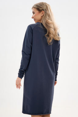 Платье футер-реглан