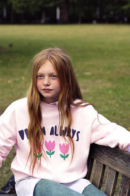 TULIP PRINT SWEATSHIRT - Zara фото 5