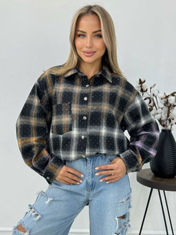 Рубашка в клетку, Артикул: 115129 - Liketon фото 2