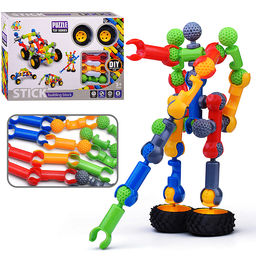 Конструктор "Робот механик" в коробке