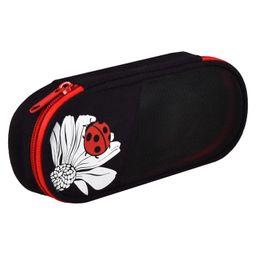 Пенал школьный, арт.59698/ 24 РОМАШКА (без наполнения, 20,5х9,2х4,5 см, хлопчатобумажная ткань, молн