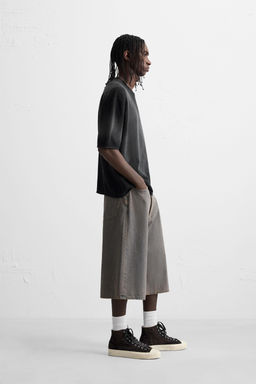 SPRAY PRINT KNIT T-SHIRT - Zara фото 4