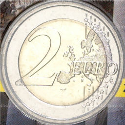 2 евро 2017 года Бельгия 200 лет со дня основания Гентского университета ( в блистере)