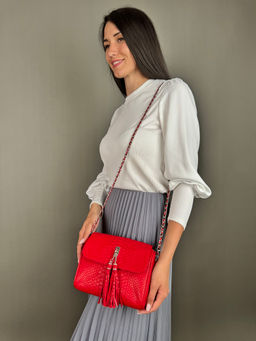 Сумка женская из кожи питона - Sefaro фото 2