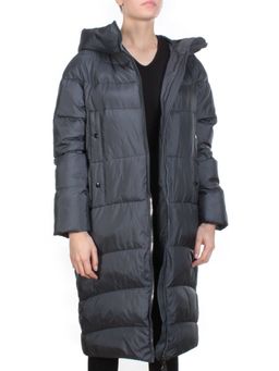 2116 DARK GRAY Пальто зимнее женское MELISACITI (200 гр. холлофайбера) - Fashion фото 8