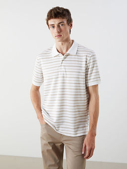 Polo Yaka ?izgili Erkek Ti??rt