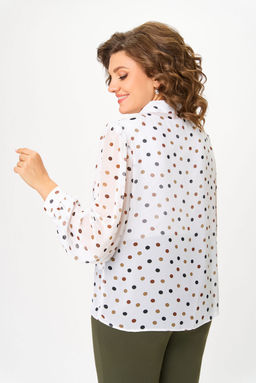 Комплект ДаЛи 7011.1 белый в горох