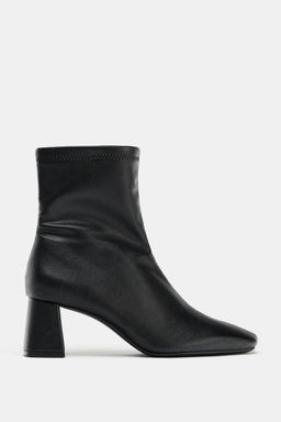 BLOCK HEEL ANKLE BOOTS - Zara фото 5