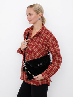 Сумка 98214-3MSS black Velina Fabbiana-Safenta