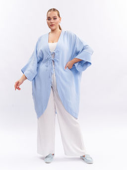 Кардиган фактурный KA01401BLU15