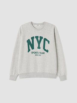 NYC Bask?l? Oversize Kad?n Sweatshirt