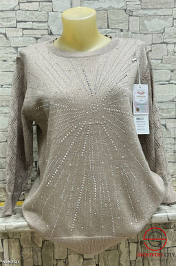 Свитер женский со стразами - Bruno фото 5