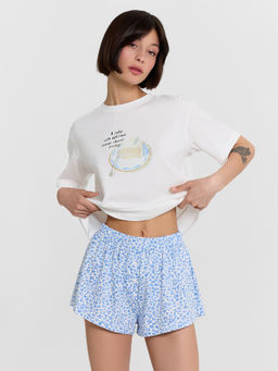 Комплект домашний женский: футболка и шорты - Mark formelle фото 12