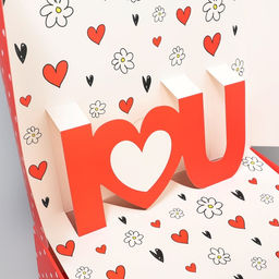 Коробка подарочная складная, упаковка, «Любовь», 26×26×8 см