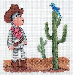 Klart набор для вышивания 8-253 Дикий запад 17 х 18 см