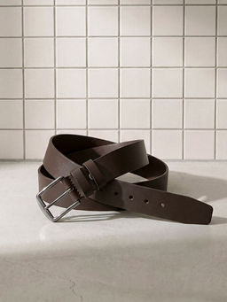 Deri G?r?n?ml? Erkek Kemer