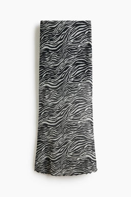 Maxifalda estampada