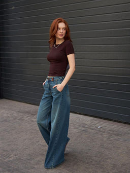 Женские джинсы арт. 19839 - F5 фото 9