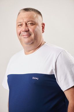 Спортивная футболка из высококачественного хлопка с лайкрой - Relay фото 3
