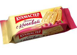 Печенье Кухмастер С клюквой сахарное 170 г