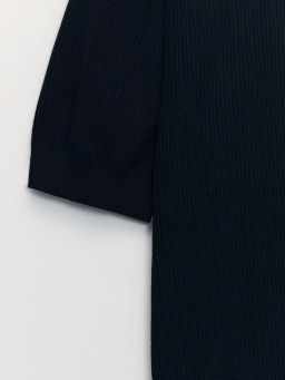 Джемпер поло из текстурного хлопка / Zarina