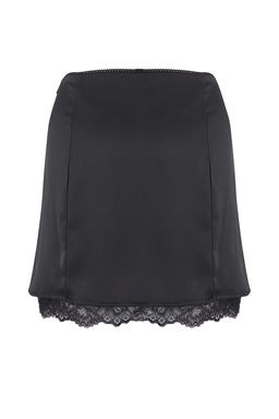 Dantel Detayl? Mini Etek - Trendyolmilla фото 3